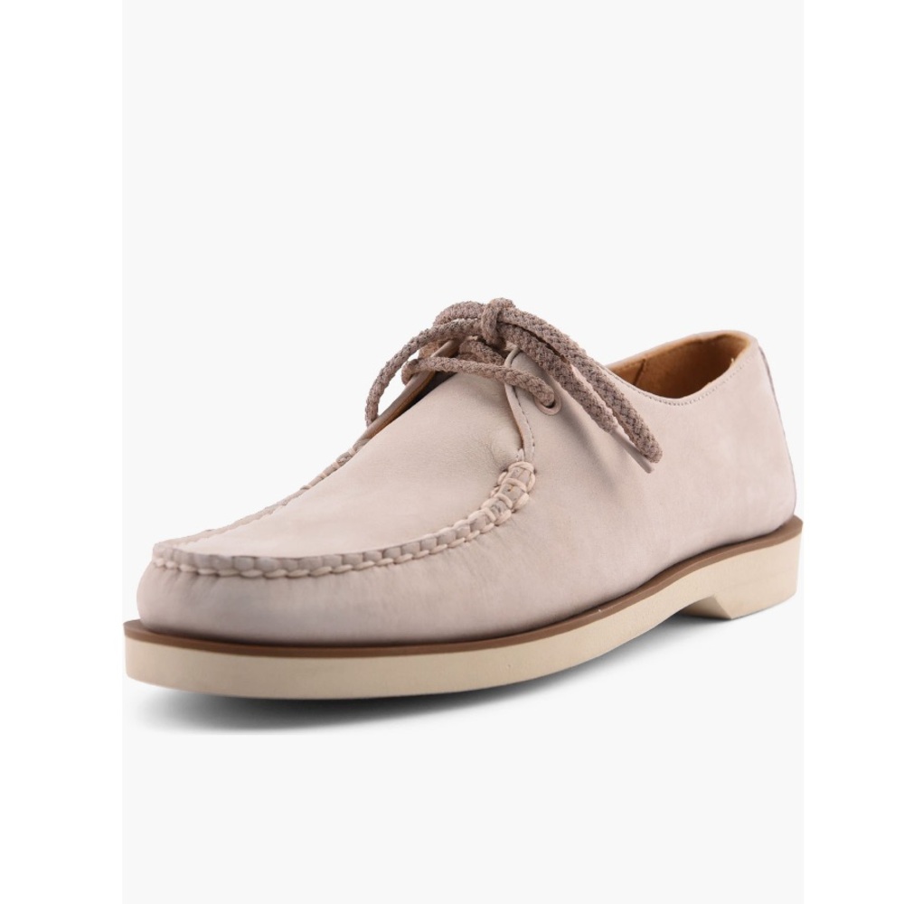 Sperry Top Sider Captains Oxfords Light Pastel Pink Nubuck Leather Women’s 10